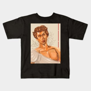 Adonis Classical Greek Painting Kids T-Shirt